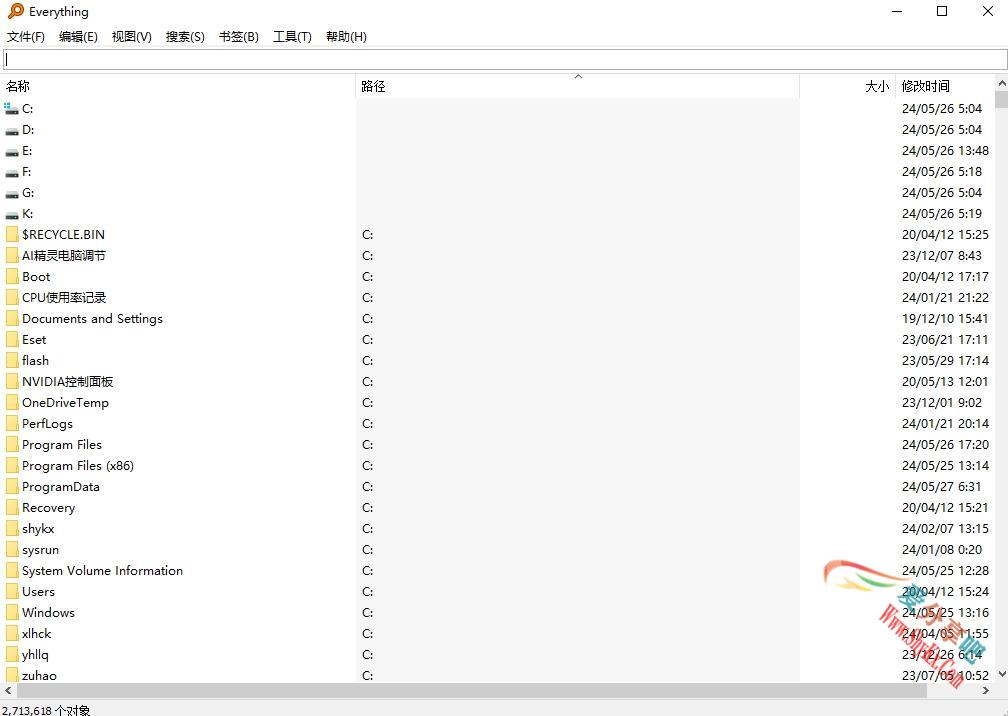 Everything(文件搜索神器) v1.4.1.1024 便携版/安装版发布