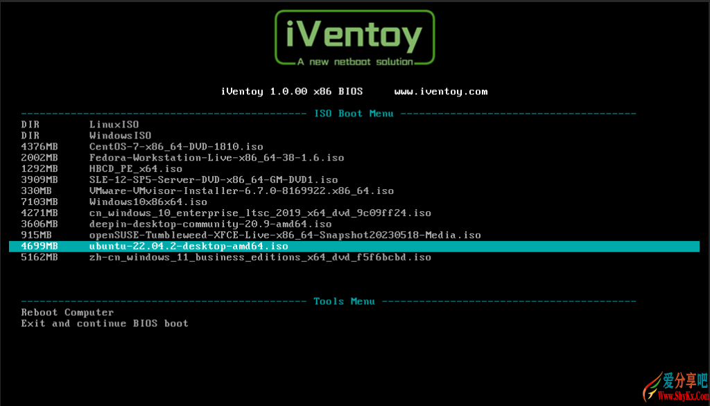 iVentoy – 网络启动神器