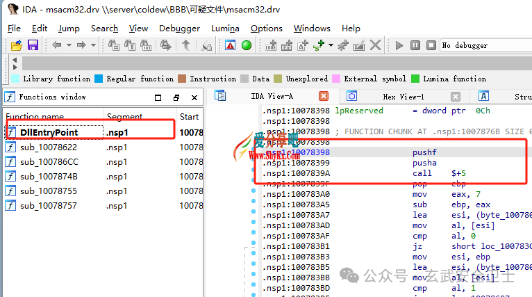 网吧steam盗号程序分析——msacm32.drv